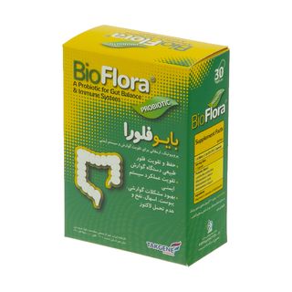 کپسول بایو فلورا تک ژن فارما بسته 30 عددی *395