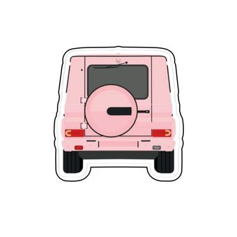 برچسب خودرو مدل جی کلس G class