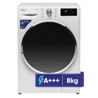 ماشین لباسشویی 8 کیلوگرم اتوماتیک جی پلاس مدل GWM-R808W
