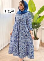 پیراهن فلور آذین کد 1501