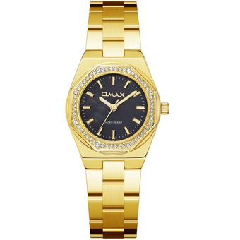 ساعت مچی عقربهای کوارتز زنانه اوماکس مدل sq_bs008g21io