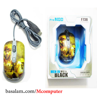 ماوس سیم دار گیمینگ پرو Pronod F-738