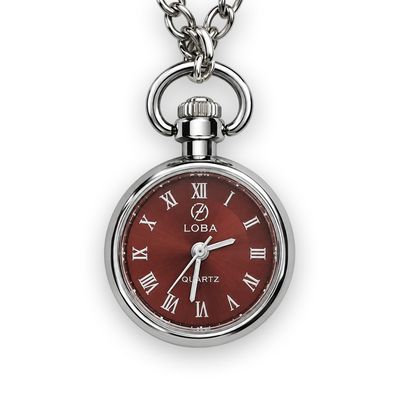 ساعت جیبی لوبا کد (pw101c) صفحه آلبالویی