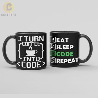 ماگ طرح برنامه نویس (Programmer) کد 01– (معمولی ، مشکی ، حرارتی)