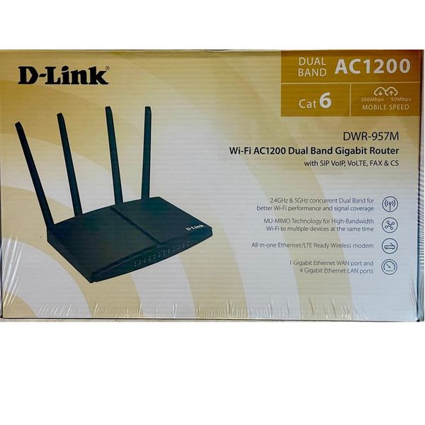 مودم روتر بی سیم 4G LTE دی لینک مدل DWR-957M