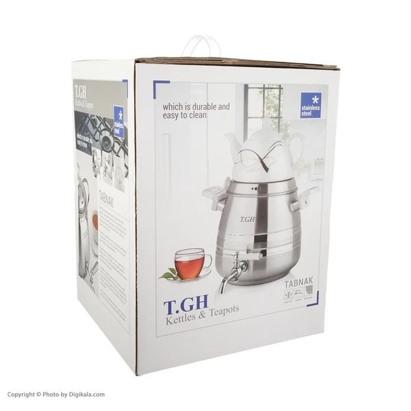 ست کتری و قوری تی جی اچ مدل آریا