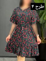 پیراهن فلور ترلان کد 1542