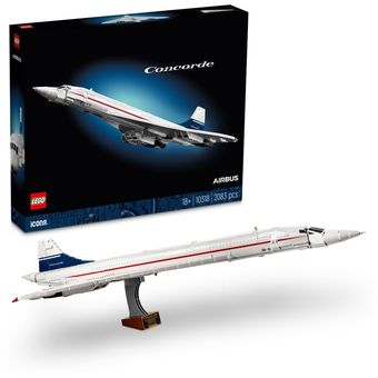 لگو هواپیما کنکورد 2083 قطعه مدل airbus concorde 74667