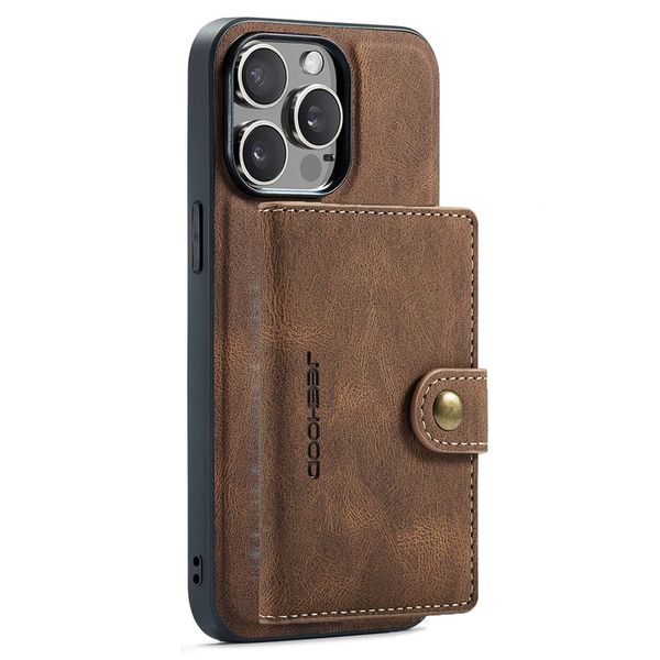 کاور جیهود مدل Leather Wallet مناسب برای گوشی موبایل اپل iPhone 14 Pro