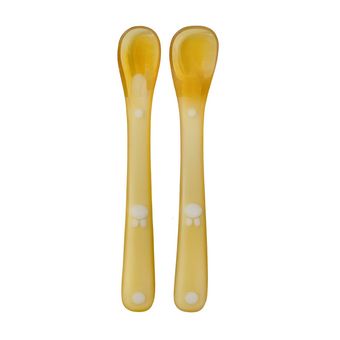 قاشق کودک SILICONE قابدار بسته 2 عددی