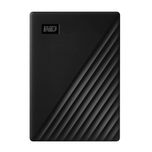 هارد اکسترنال وسترن دیجیتال مدل My Passport ظرفیت چهار ترابایت دارای رابط USB Type-A 3.2