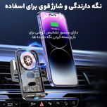 پایه نگهدارنده و شارژر بی سیم گوشی موبایل هیسکا مدل HK-2351W