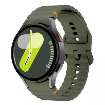 بند مدل W7-Sport سیلیکون اصلی مناسب برای ساعت هوشمند سامسونگ Galaxy Watch 4/5/6/7/FE سایز 40/42/43/44/46/47 میلی متری