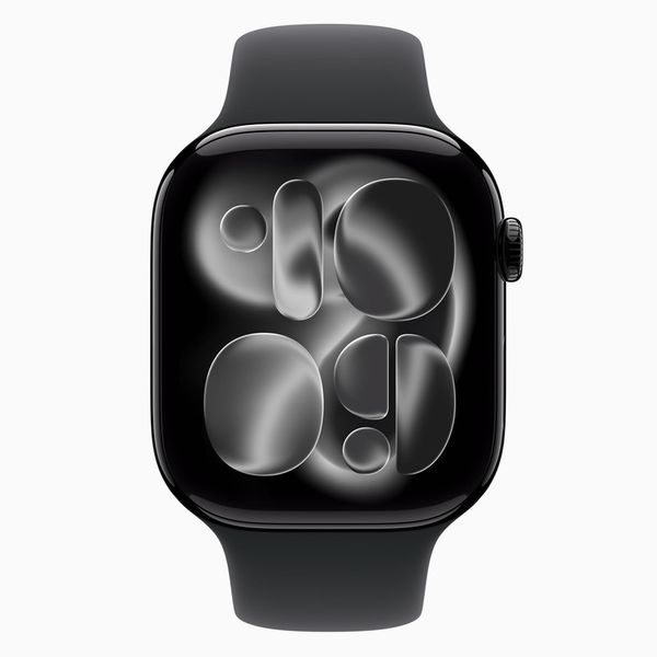 ساعت هوشمند 46 میلی متری اپل مدل Series 11 Aluminum Case با بند سیلیکونی