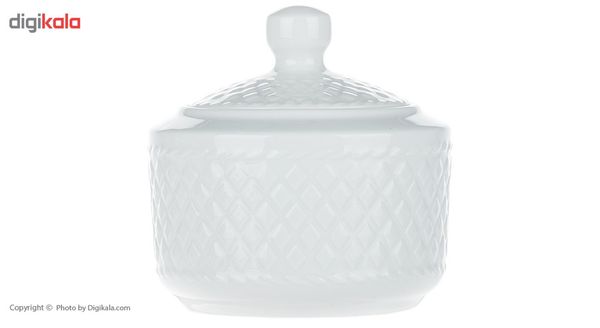 سرویس غذاخوری 102 پارچه 12 نفره چینی زرین ایران مدل رادیانس سفید درجه عالی