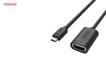 کابل تبدیل microUSB-B به USB-A OTG یونیتک مدل Y-C438GBK طول 0.2 متر(گارانتی 12 ماهه مارون)