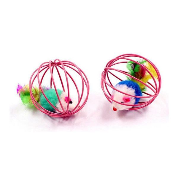 اسباب بازی گربه مدل موش در قفس