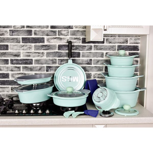 سرویس پخت وپز 23 پارچه ام جی اس مدل کره ای D