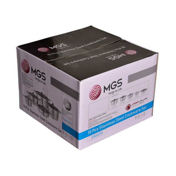 سرویس پخت و پز 10پارچه ام جی اس کد CWS2111
