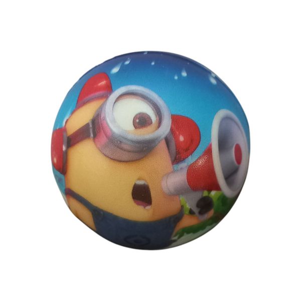 توپ بازی مدل  اسفنجی طرح مینیون کد 02 مجموعه 2 عددی