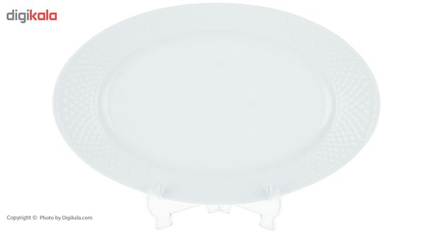 سرویس غذاخوری 102 پارچه 12 نفره چینی زرین ایران مدل رادیانس سفید درجه عالی