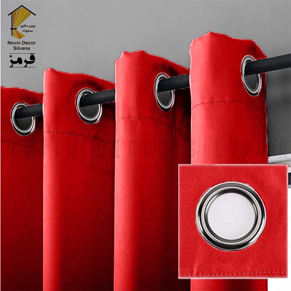 پرده نوین دکور سیلوانا مدل کتان کد 230 1 سایز 230 × 140 سانتی متر