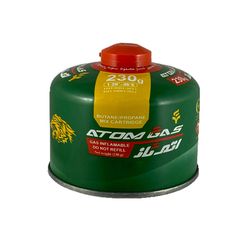 کپسول گاز سفری 230 گرمی  اتم گاز کد BUTANE230