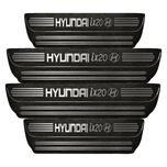 برچسب پارکابی خودرو مهدیار طرح چرم کد pka1032 مناسب برای hyundai ix20بسته 4 عددی