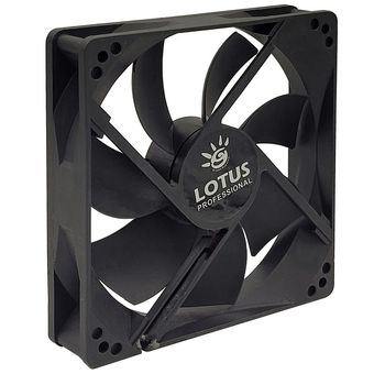 فن کیس لوتوس مدل 7 پر 12cm*12cm مشکی