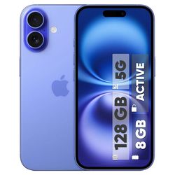 گوشی موبایل اپل مدل iPhone 16 CH دو سیم کارت ظرفیت 128 گیگابایت و رم 8 گیگابایت - نات اکتیو