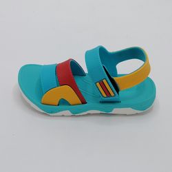 صندل پسرانه مدل ساده رنگ آبی روشن