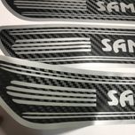 برچسب بدنه خودرو مهدیار مدل کربن کد sp112 مناسب سمند بسته 4 عددی*423
