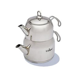 کتری قوری 2/5 لیتر استیل لوله دار یونیک کد UN-7276