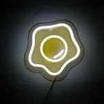 چراغ تزیینی مدل تابلو نئون طرح تخم مرغ