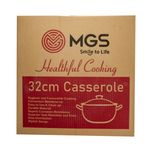 قابلمه گرانیت ام جی اس مدل فورج کد 005 سایز 32