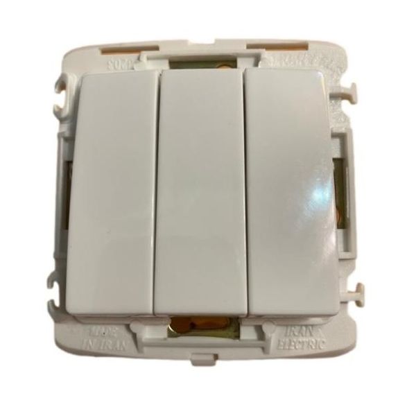 کلید سه پل ایران الکتریک مدل الیزه