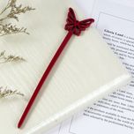 گیره مو زنانه مدل کانزاشی پروانه کد G_Lnd_3148