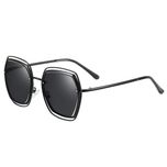 عینک آفتابی فرم خاص زنانه مدل 2204T11 Obsidian Matte Polarized