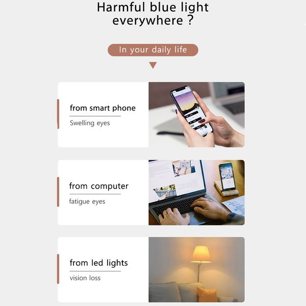 عینک محافظ چشم مدل TJ835C558-P81 Anti Blue Light