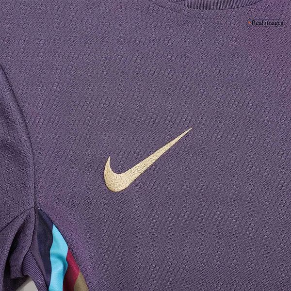ست تی شرت و شلوارک ورزشی پسرانه مدل Away 2024