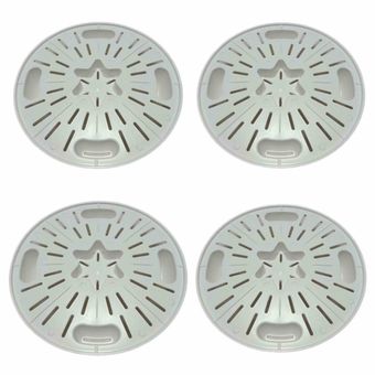 زیرگلدانی مدل زهکش جزیره کد 24cm بسته 4 عددی