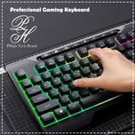 کیبورد پی های تک مدل RGB x260 Professional