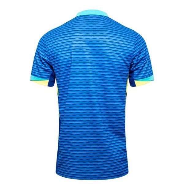 ست تی شرت و شلوارک ورزشی پسرانه مدل برزیل Away 2024