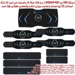 دستگاه ماساژور شکم و بدنسازی ویزدام مد مدل Professional EMS مجموعه 5 عددی