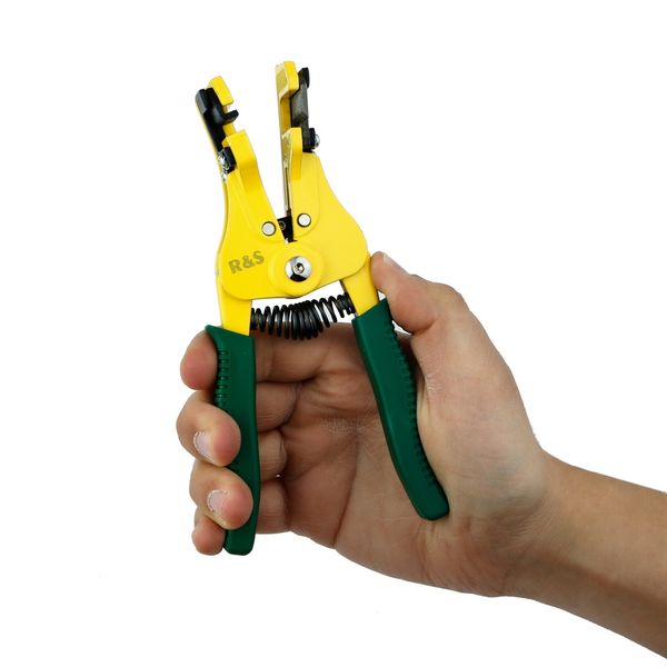 انبر سیم لخت کن آر اند اس مدل HS700B سایز 10 اینچ