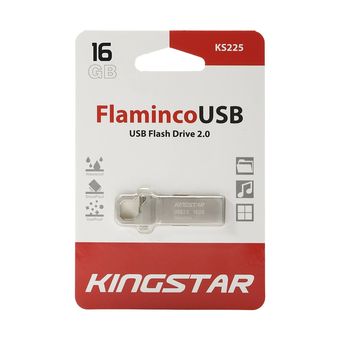 فلش مموری USB2.0 کینگ استار مدل KS225 ظرفیت 16 گیگابایت