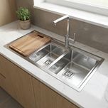 سینک ظرفشویی اخوان مدل 600S توکار