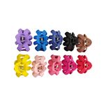 کلیپس مو زنانه مدل گوجه ای بزرگ شمعی