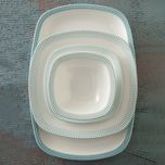 سرویس غذاخوری 27 پارچه 6 نفره چینی زرین ایران مدل Mon Belan