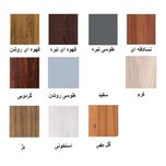 تخت خواب چوبی یک نفره مدل پاپ سایز 90×200 سانتی متر